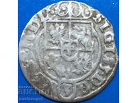 Полша Литва 3 полкера 1624 полторак сребро