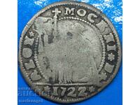 Venice 15 soldi 1722 Italy Doge Alois Mocenigo silver