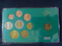 Πορτογαλία 2002-2004 - σετ ευρώ + 2 ½ εσκούδο 1984 / 9 νομίσματα
