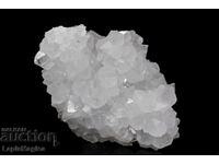 Druse mountain crystal on galena 407g