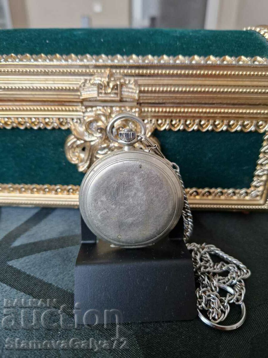 Συλλεκτικό Ελβετικό ρολόι τσέπης αντίκα - 5