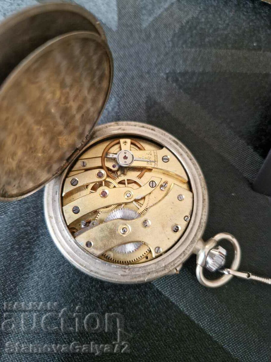Συλλεκτικό Ελβετικό ρολόι τσέπης αντίκα - 6