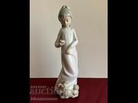 Porcelain figure with markings