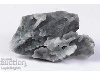 Gray chalcedony with sugar quartz 95g