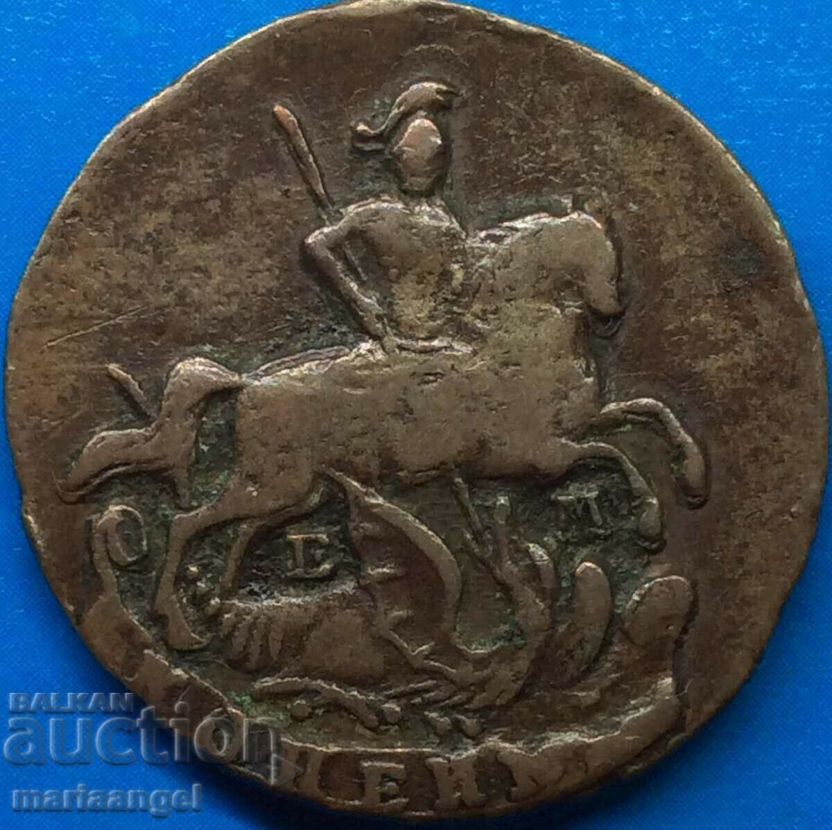 1 copeic 1789 Rusia Ecaterina a II-a (1762-1796) 9,50g
