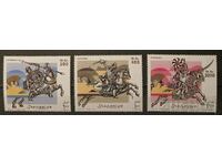 Somalia 2003 Knights/Horses MNH