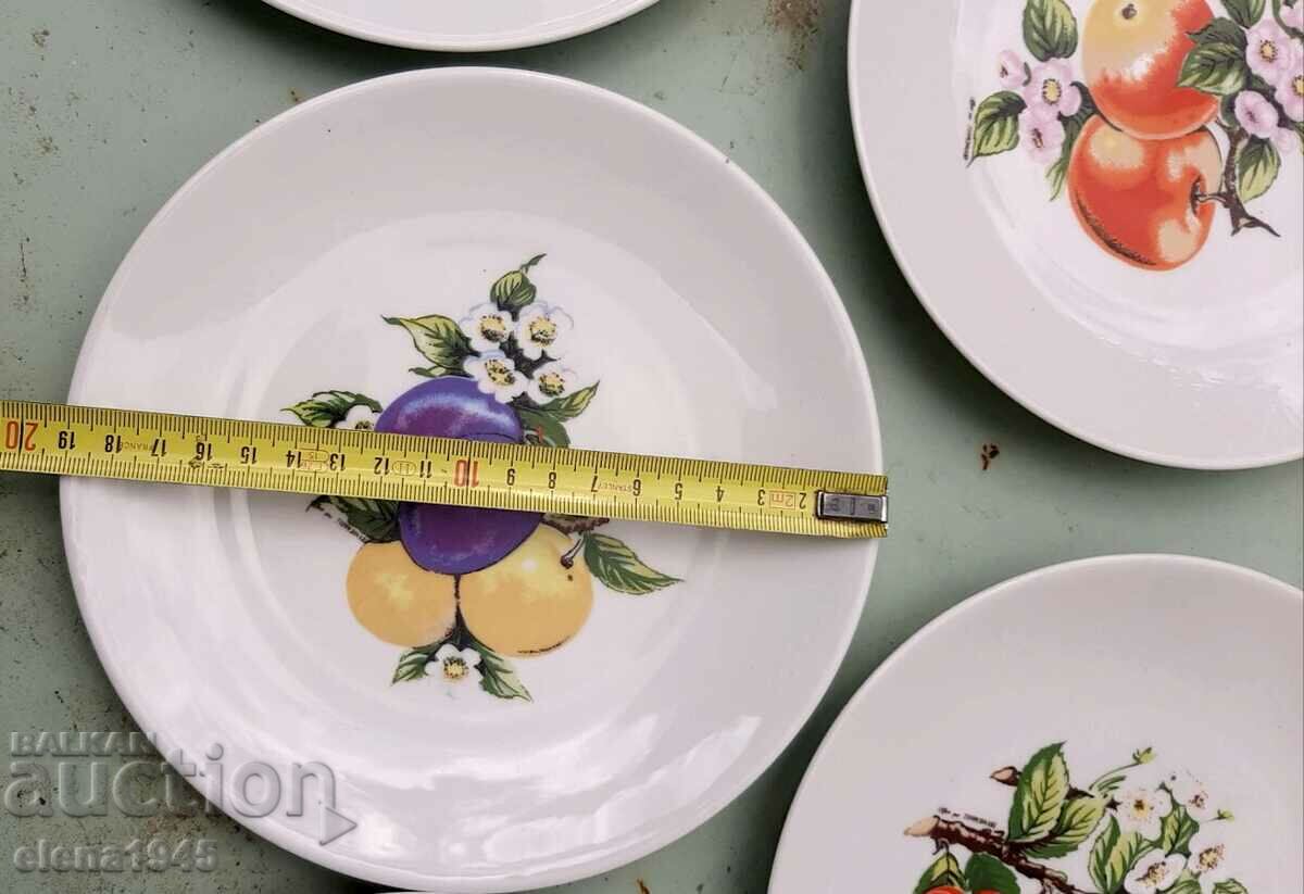 Dessert plates with price 120.00 BGN | € 61.36