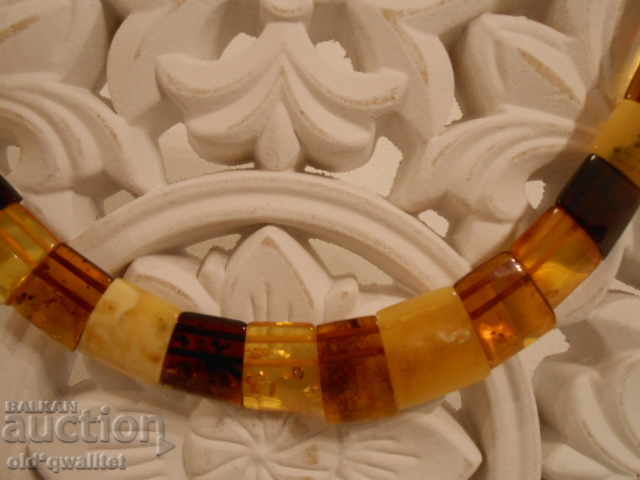 Magnificent NECKLACE, Amber, Cleopatra style - 6