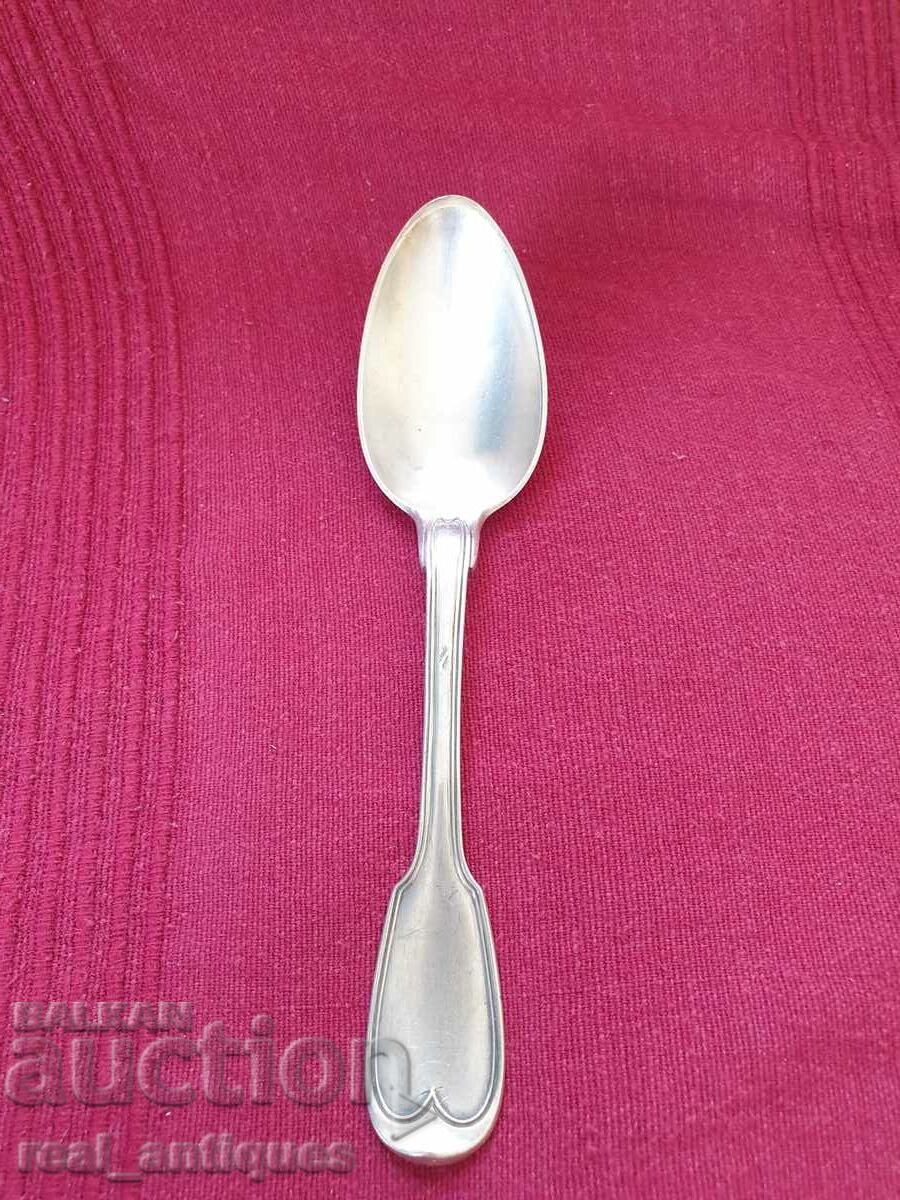 19th century silver spoon