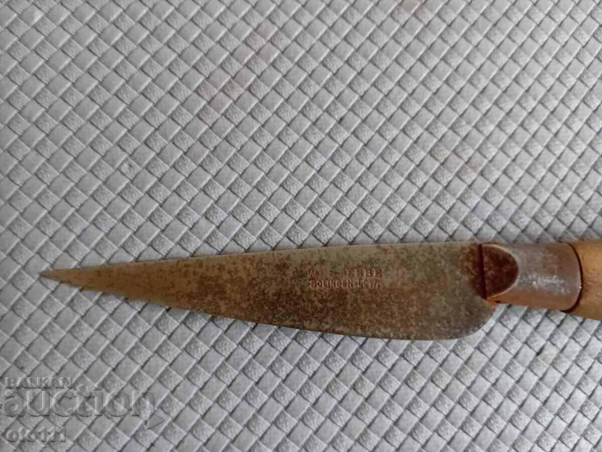 OLD KNIFE - SOLINGEN with price 40.00 BGN | € 20.45 OLD KNIFE - SOLINGEN with price 40.00 BGN | € 20.45