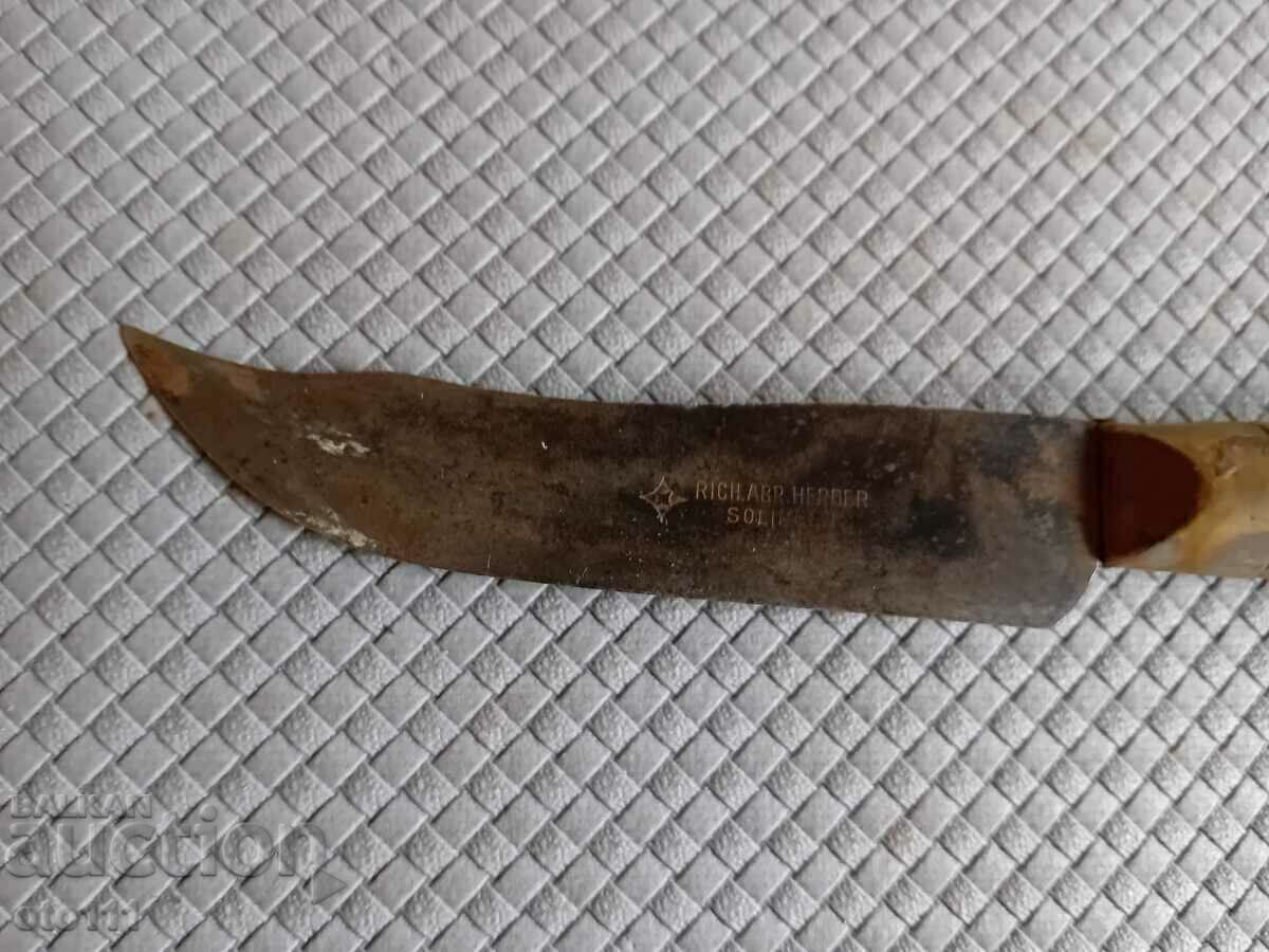 OLD KNIFE - SOLINGEN with price 40.00 BGN | € 20.45 OLD KNIFE - SOLINGEN with price 40.00 BGN | € 20.45