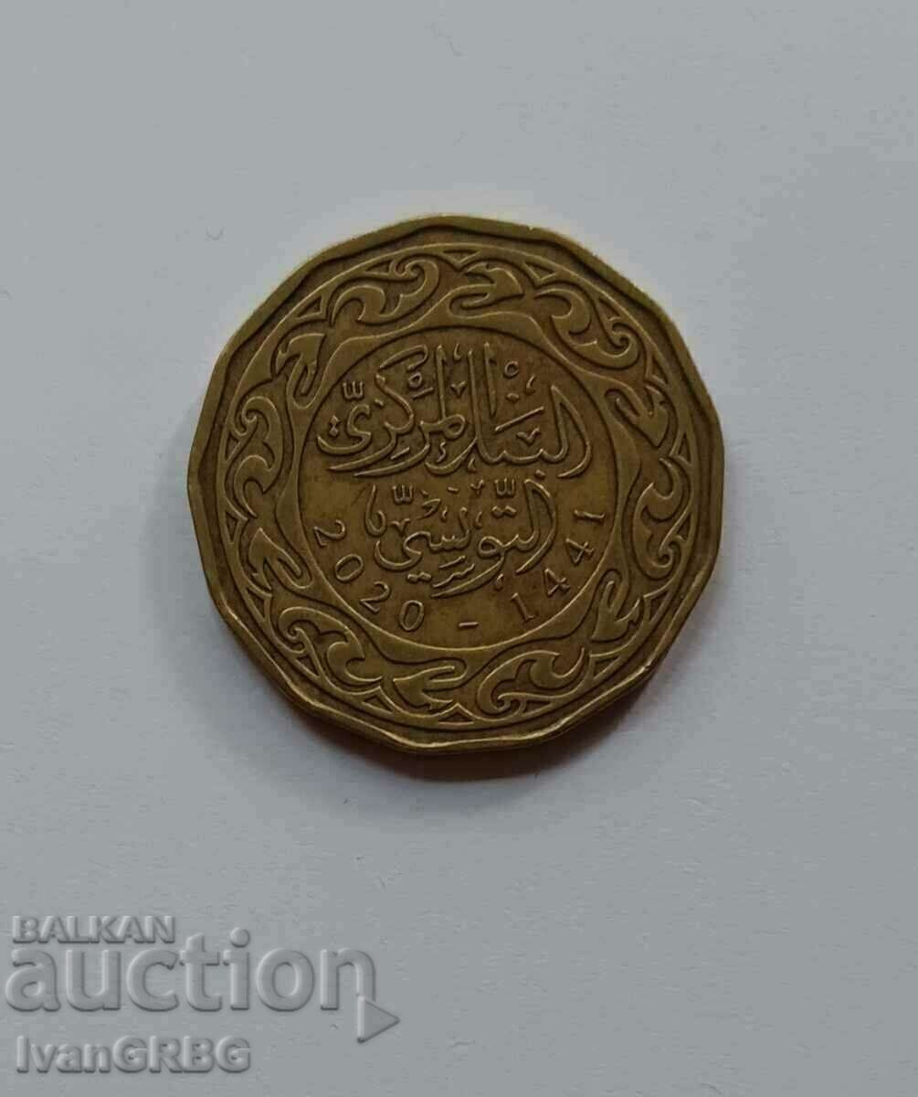 200 Millim Tunis 2020 200 Millim Tunis RARE Arabic coin with price 3.50 BGN | € 1.79 200 Millim Tunis 2020 200 Millim Tunis RARE Arabic coin with price 3.50 BGN | € 1.79