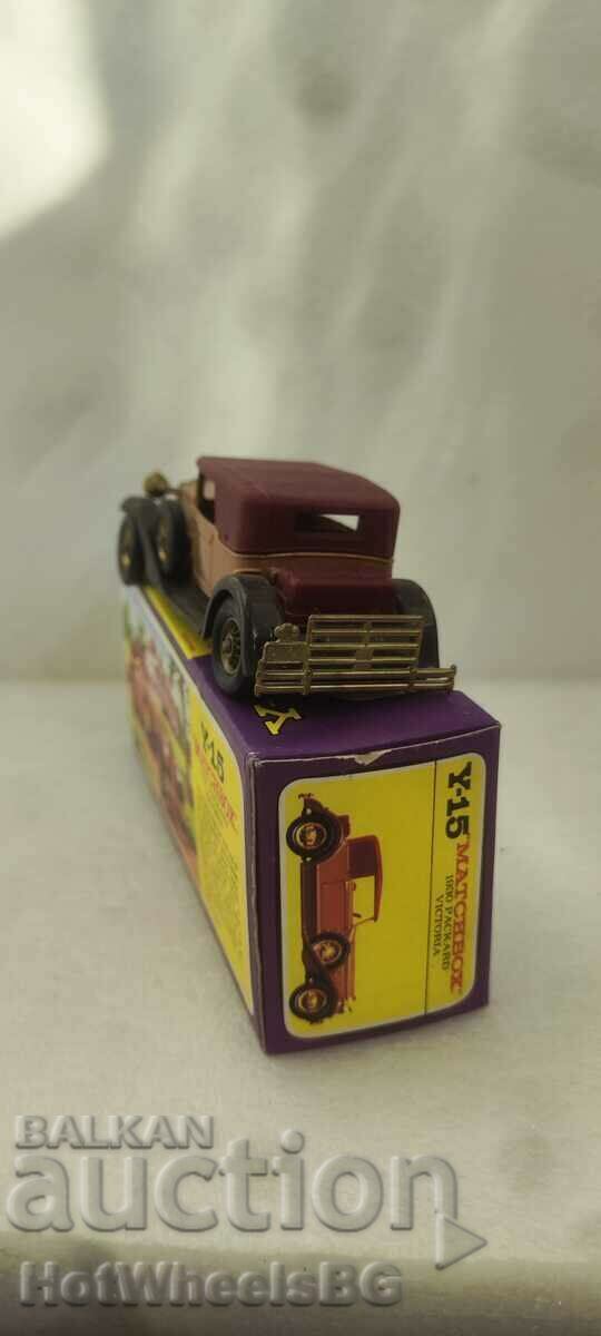 Livrarea MACHBOX LESNEY Anul trecut Nr. Y15-2 1969 Livrarea MACHBOX LESNEY Anul trecut Nr. Y15-2 1969