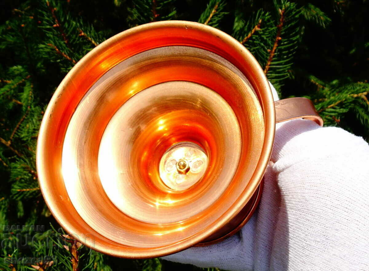 German copper candlestick 9 cm. - 7 German copper candlestick 9 cm. - 7