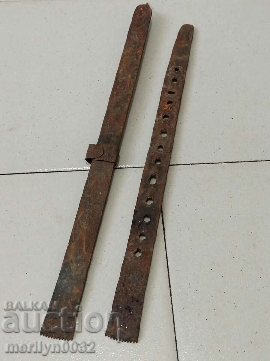 Delivery of Old wrought yardstick, wrought iron, cloth yardstick, measure Delivery of Old wrought yardstick, wrought iron, cloth yardstick, measure