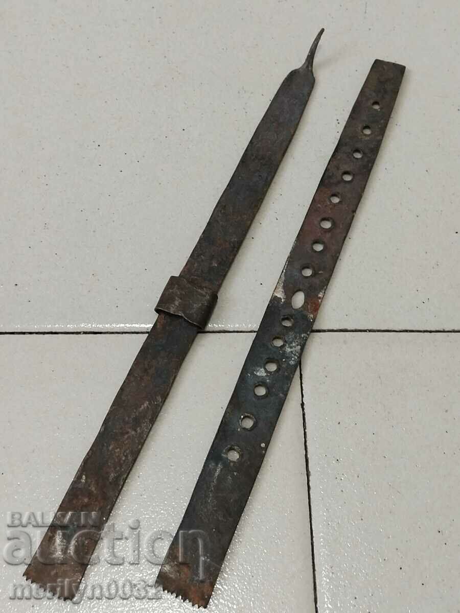 Delivery of Old wrought yardstick, wrought iron, cloth yardstick, measure Delivery of Old wrought yardstick, wrought iron, cloth yardstick, measure