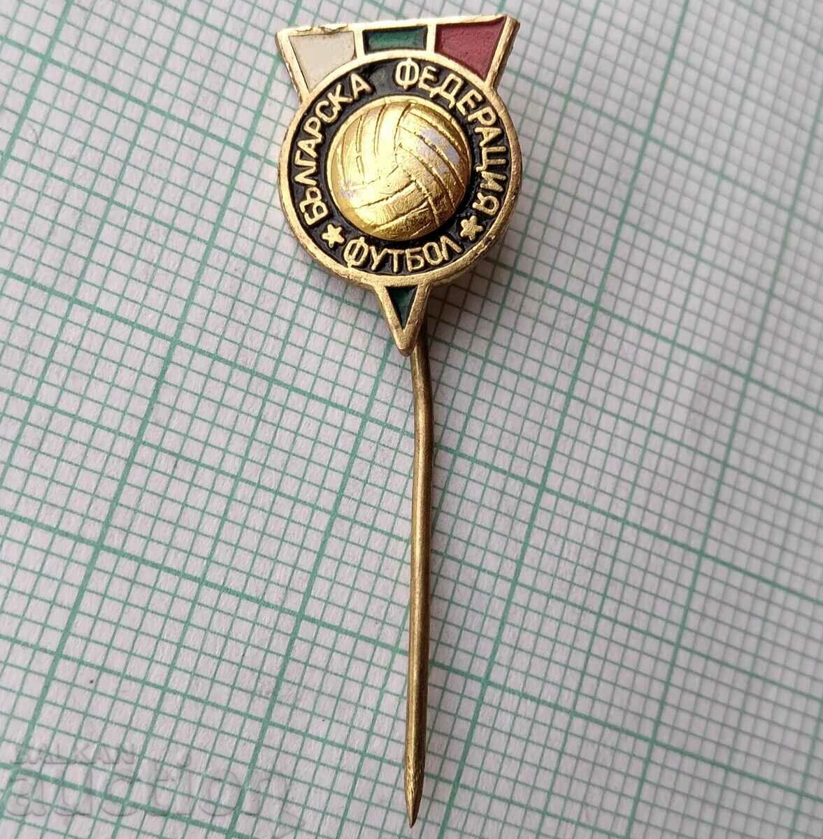 16562 Insigna - Uniunea Bulgară de Fotbal BFS cu preț 3.00 BGN | € 1.53