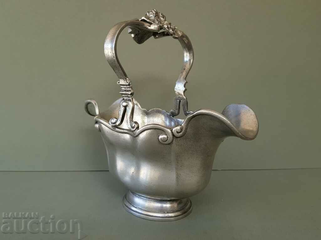 Old England 1766 marca Bonbonniera fruttiera de 95% zinc - 5