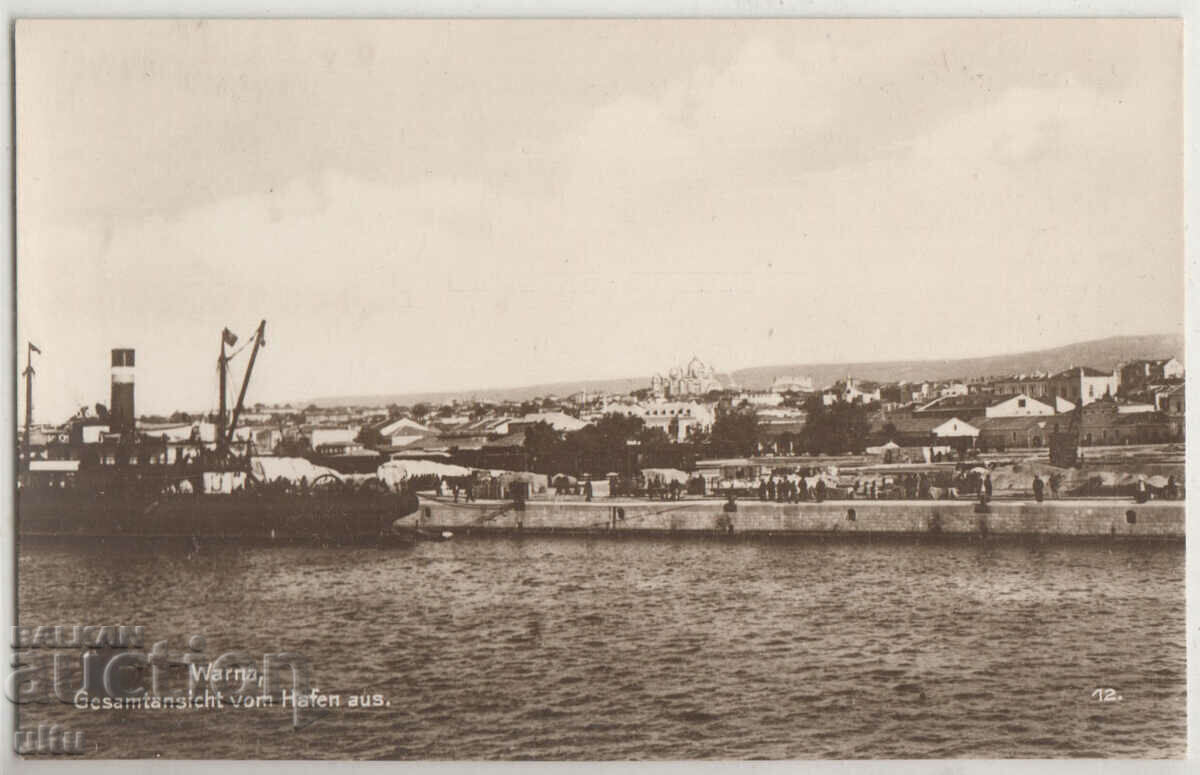 Βουλγαρία, Βάρνα, λιμάνι, γερμανική έκδοση