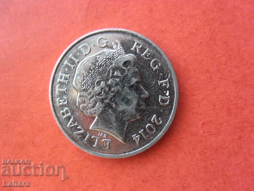 10 pence 2014 Great Britain