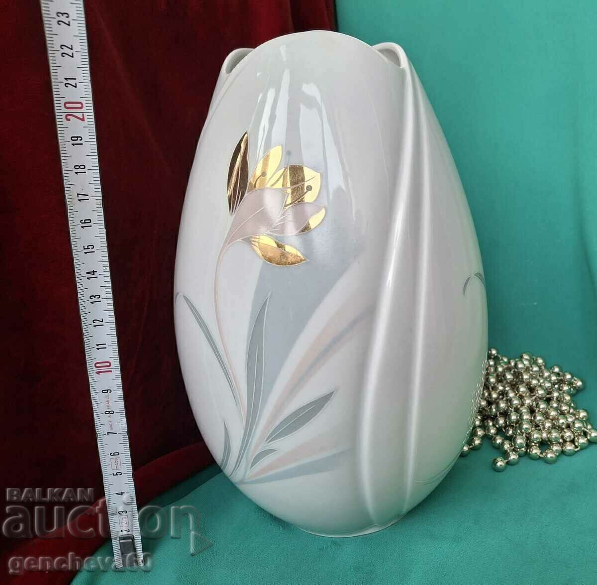 Large porcelain tulip vase Arzberg-Germany - 7 Large porcelain tulip vase Arzberg-Germany - 7