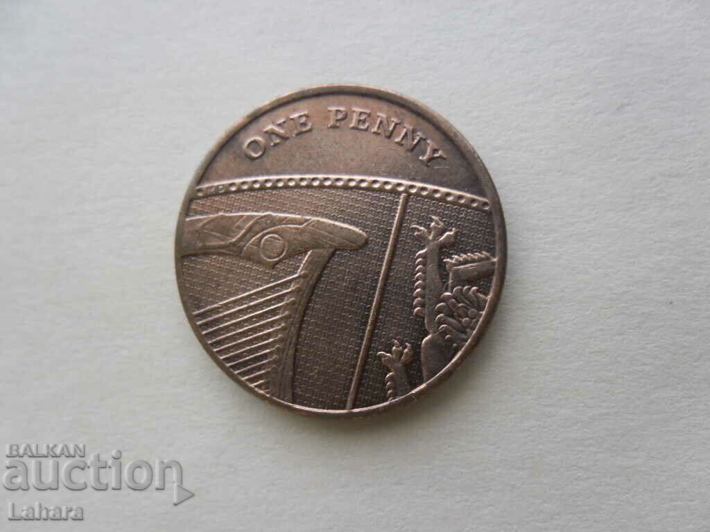 1 penny 2010 Marea Britanie