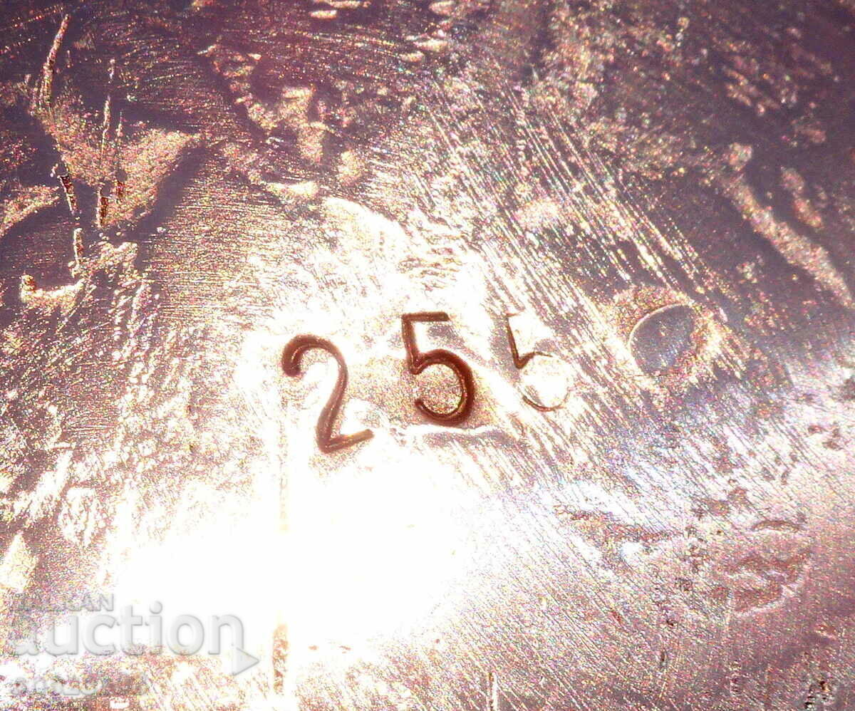 Copper brazier, hand-forged from pure red copper 31 cm - 7