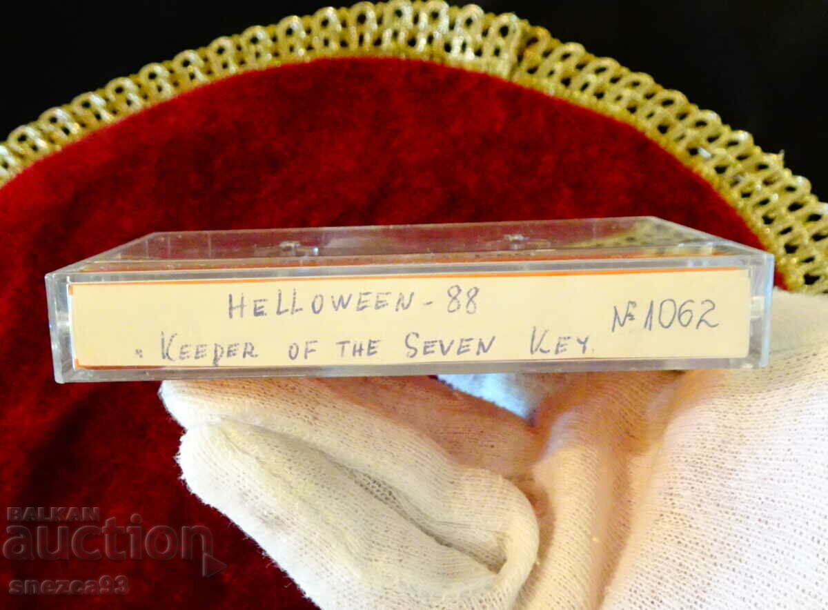 Auction TDK D60 Audio Cassette with Helloween. Auction TDK D60 Audio Cassette with Helloween.