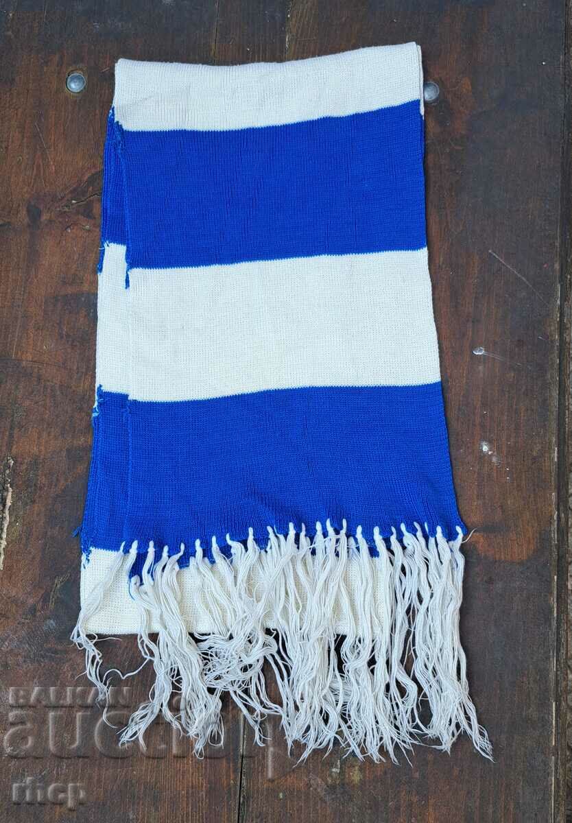 Levski Sofia original blue and white scarf 70s - 80s.