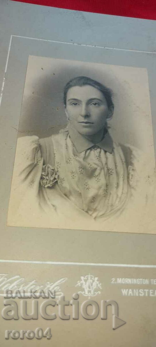 OLD PHOTO - CARDBOARD - 7 OLD PHOTO - CARDBOARD - 7