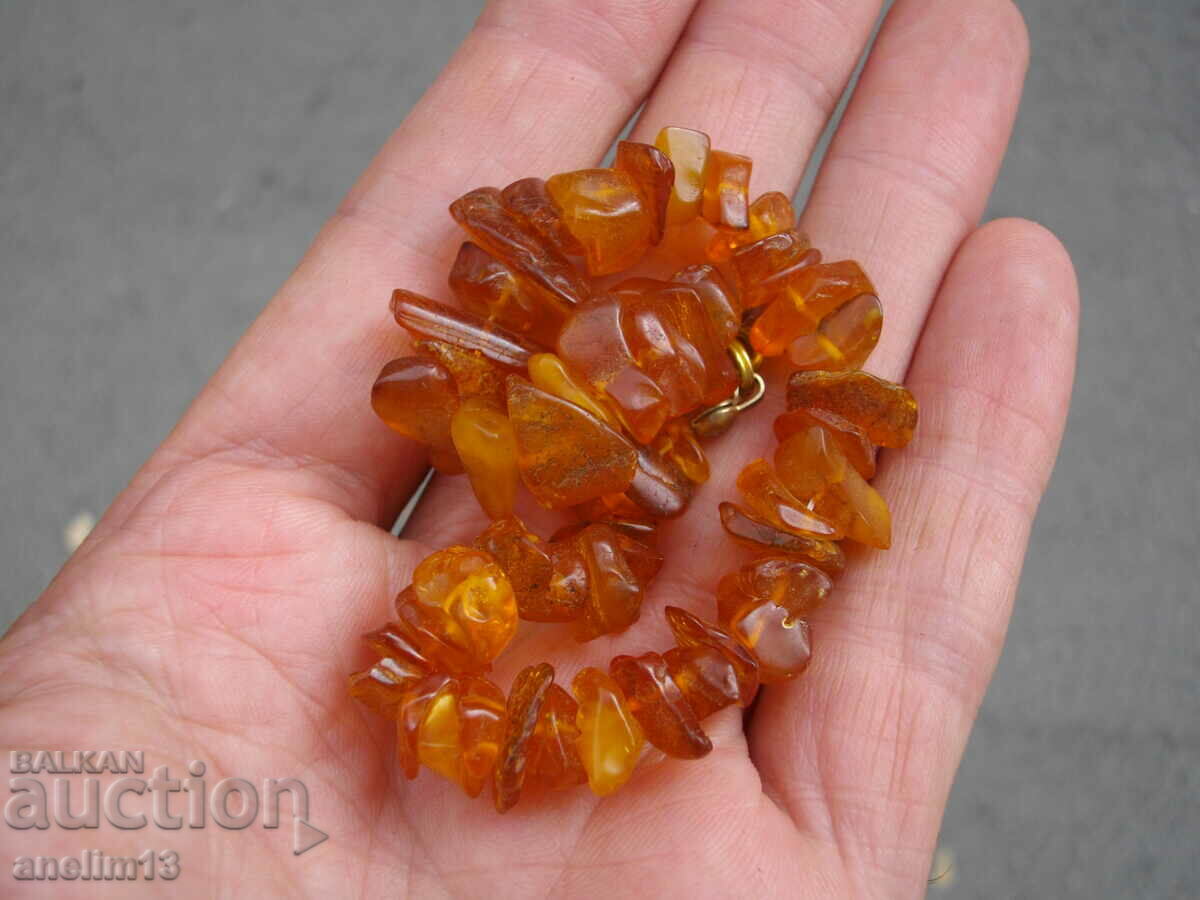 AMBER BRACELET NATURAL BALTIC AMBER - 5 AMBER BRACELET NATURAL BALTIC AMBER - 5