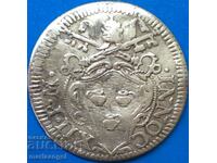 Innocent XII Grosso 1700 Vatican silver - rare