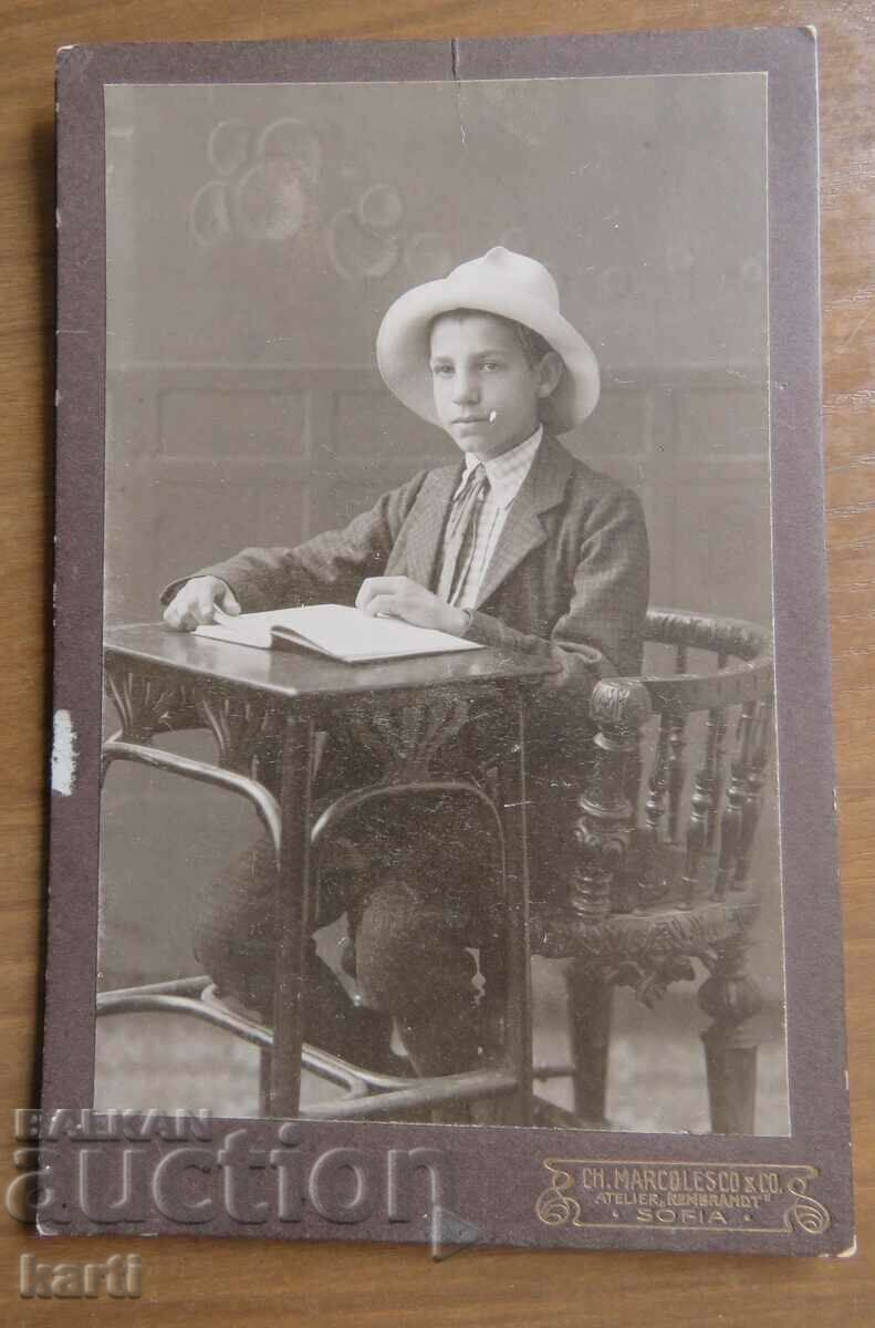 OLD PHOTO - CARDBOARD - MARCOLESCO - SOFIA