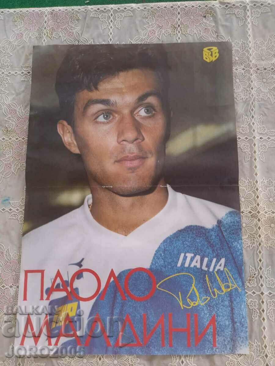 Poster Paolo Maldini