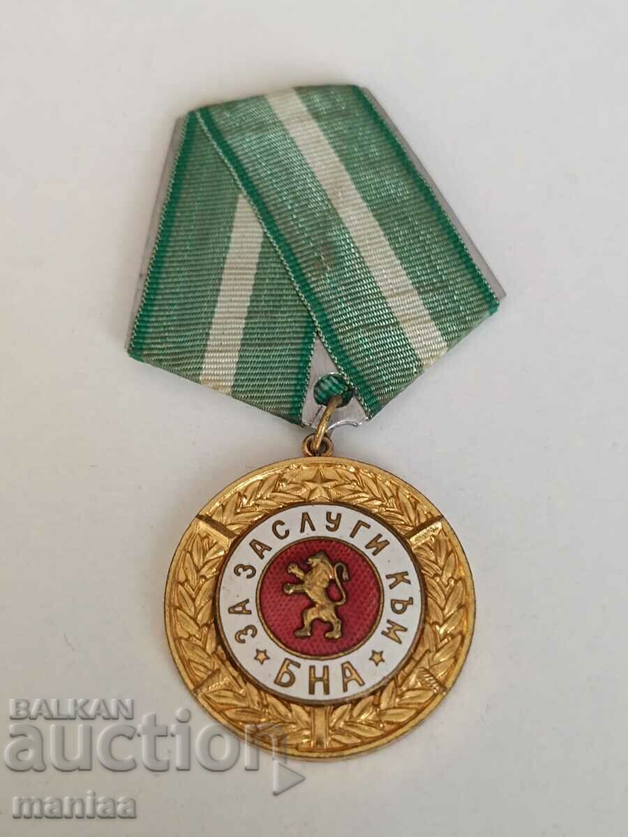 Medal of Merit to the BNA Medal of Merit to the BNA