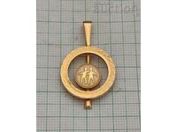 GEMINI SIGN MEDALLION