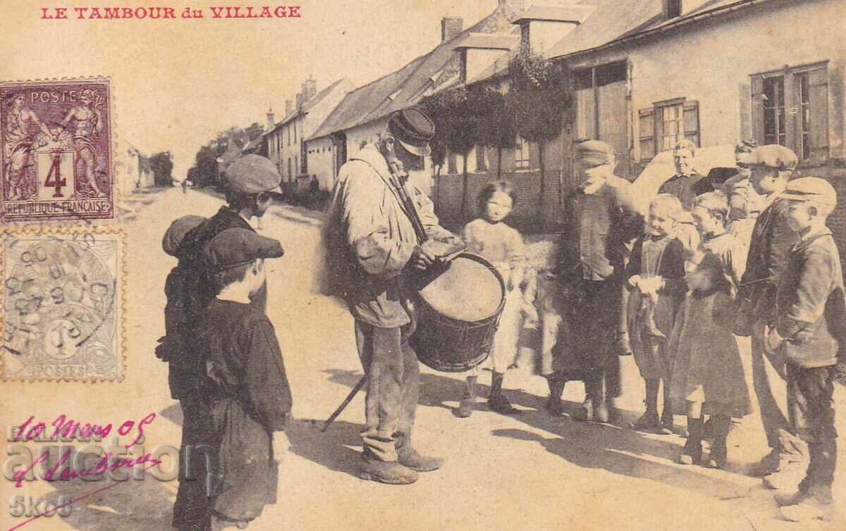 FRENCH PK TRAVELED TO BULGARIA - 1905