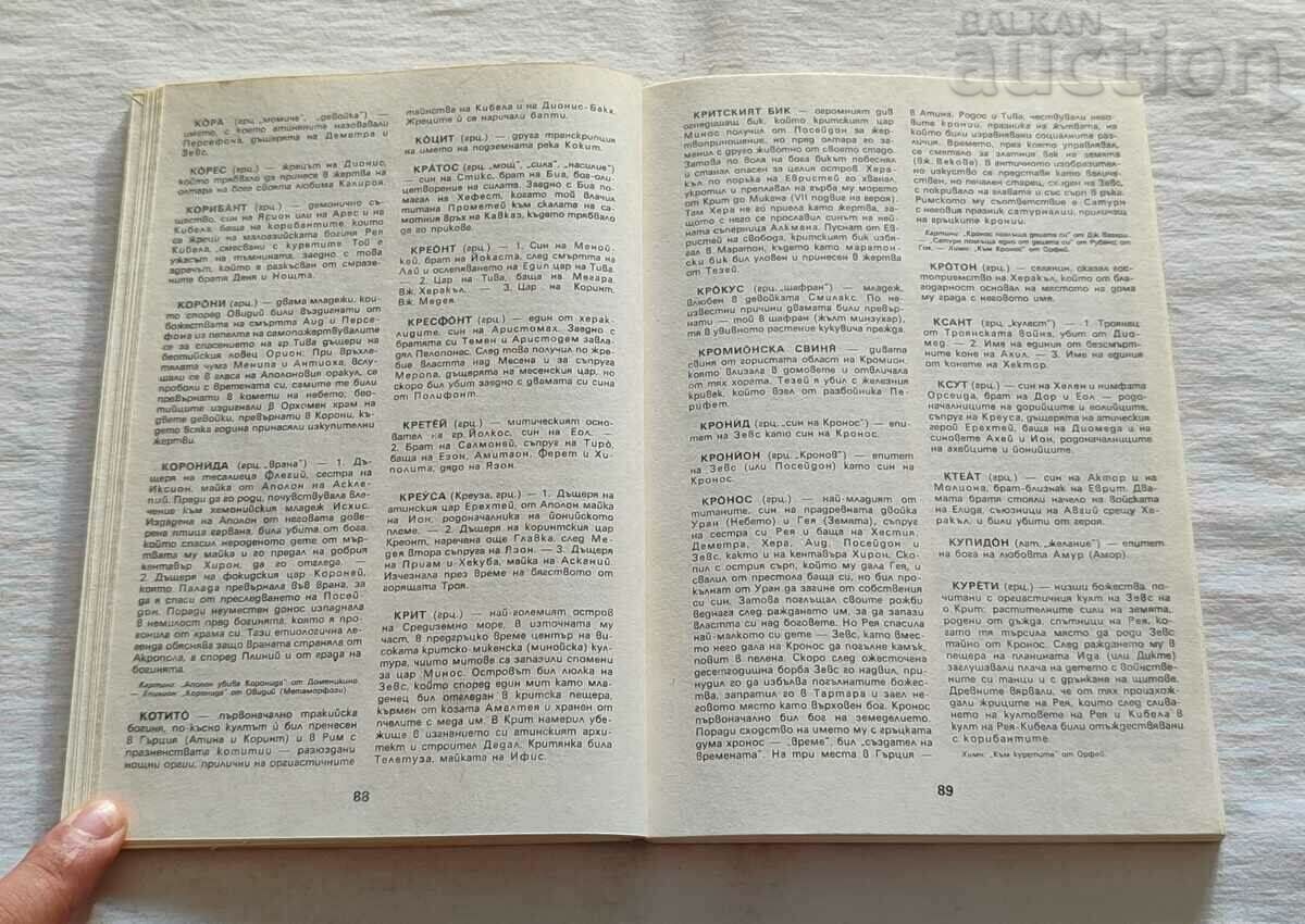 Auction ANCIENT MYTHOLOGY GEORGI BATAKLIEV REFERENCE 1985 Auction ANCIENT MYTHOLOGY GEORGI BATAKLIEV REFERENCE 1985