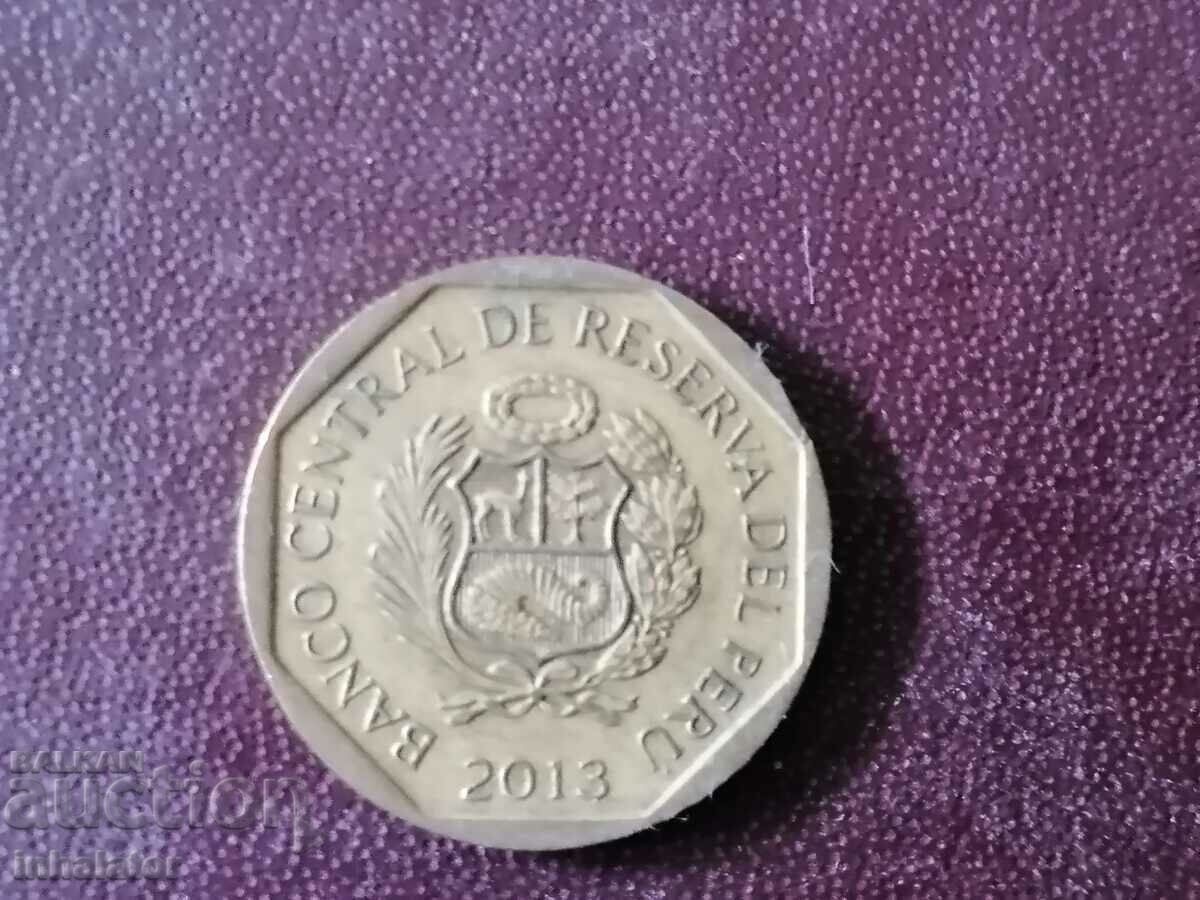 Peru 10 centimos 2013
