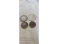 Bulgarian coins 1888 and others