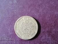 Peru 20 centimos 2001