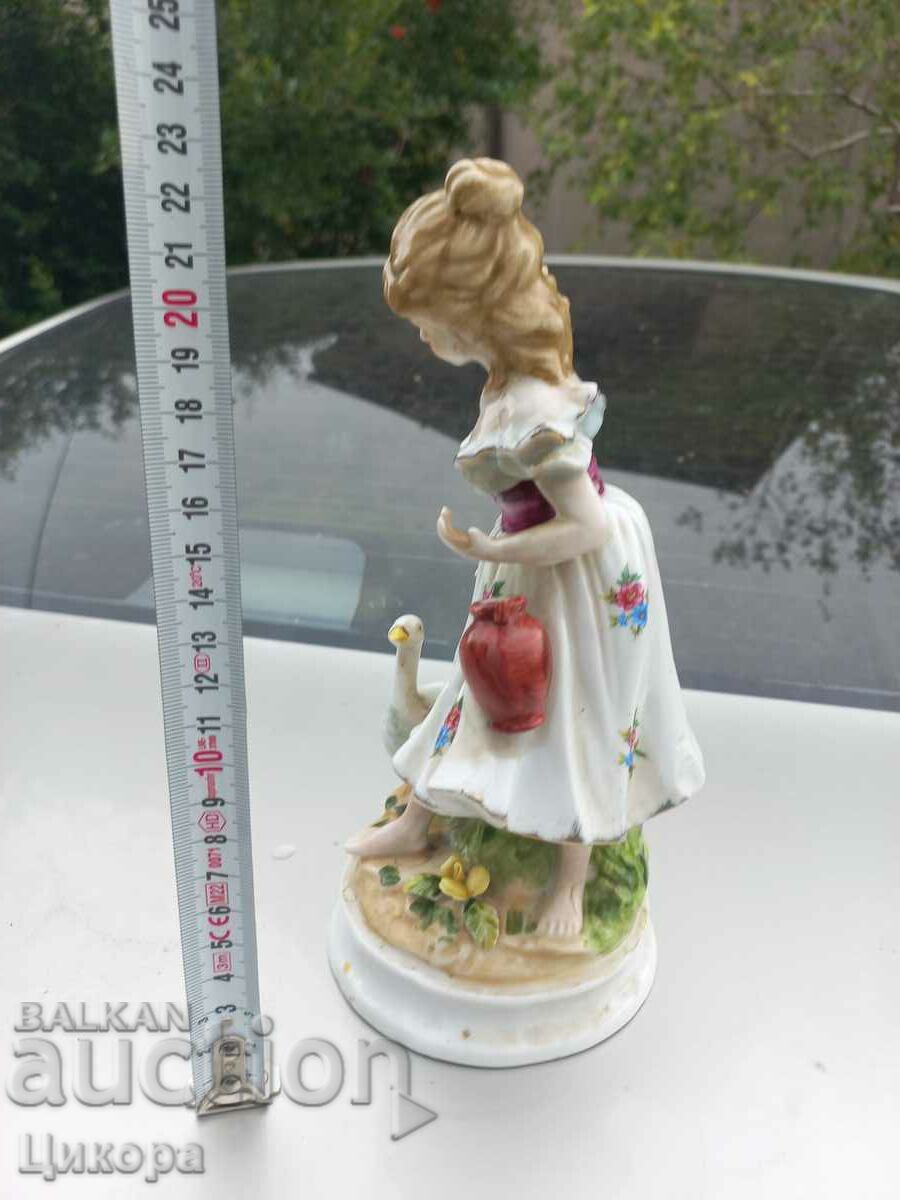 Auction OLD PORCELAIN FIGURE STATUETTE Auction OLD PORCELAIN FIGURE STATUETTE