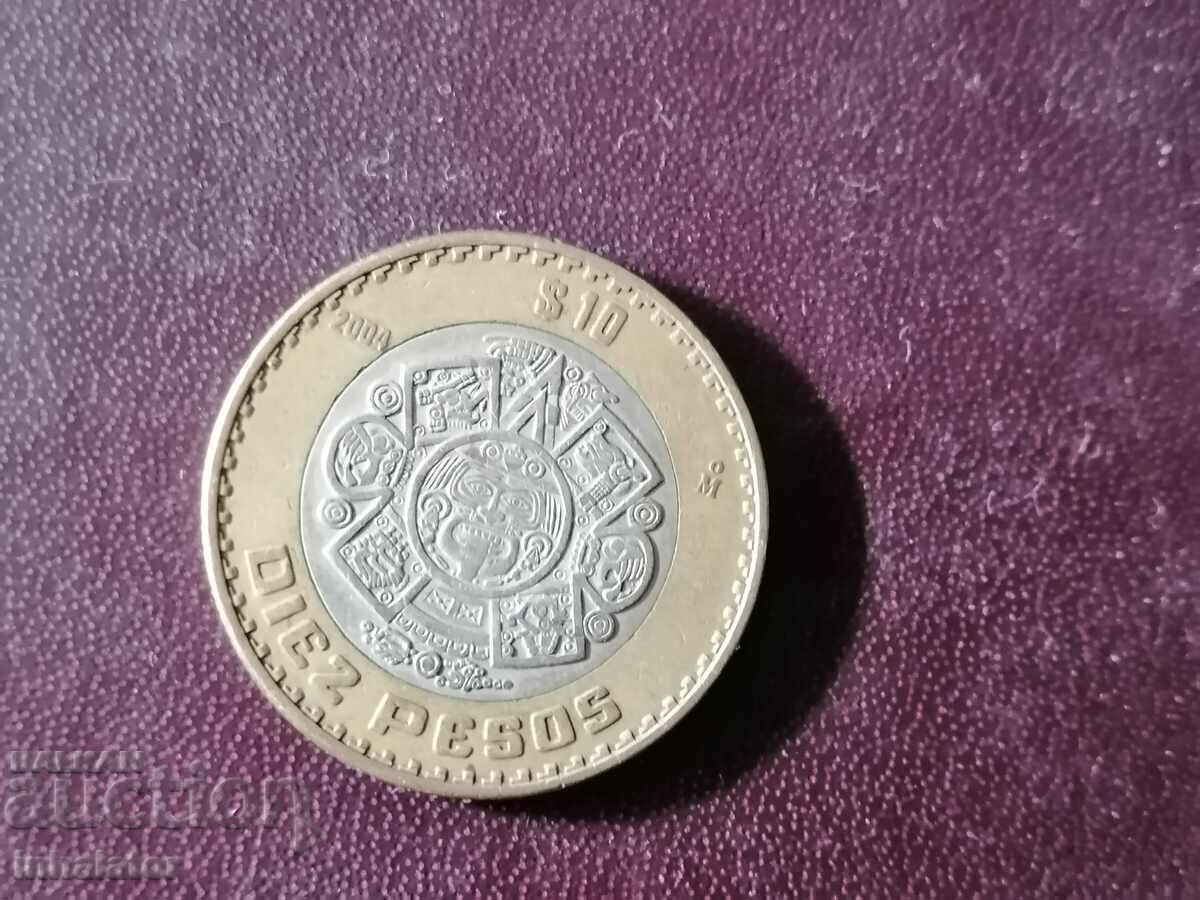 10 pesos 2004 Mexico