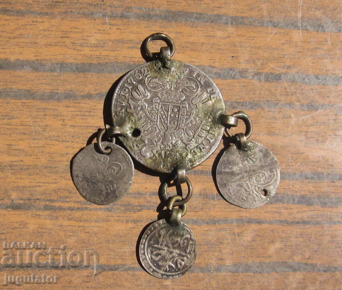 παλιά βουλγαρικά εθνογραφικά κοσμήματα από ασημένια φορεσιά - 5 παλιά βουλγαρικά εθνογραφικά κοσμήματα από ασημένια φορεσιά - 5