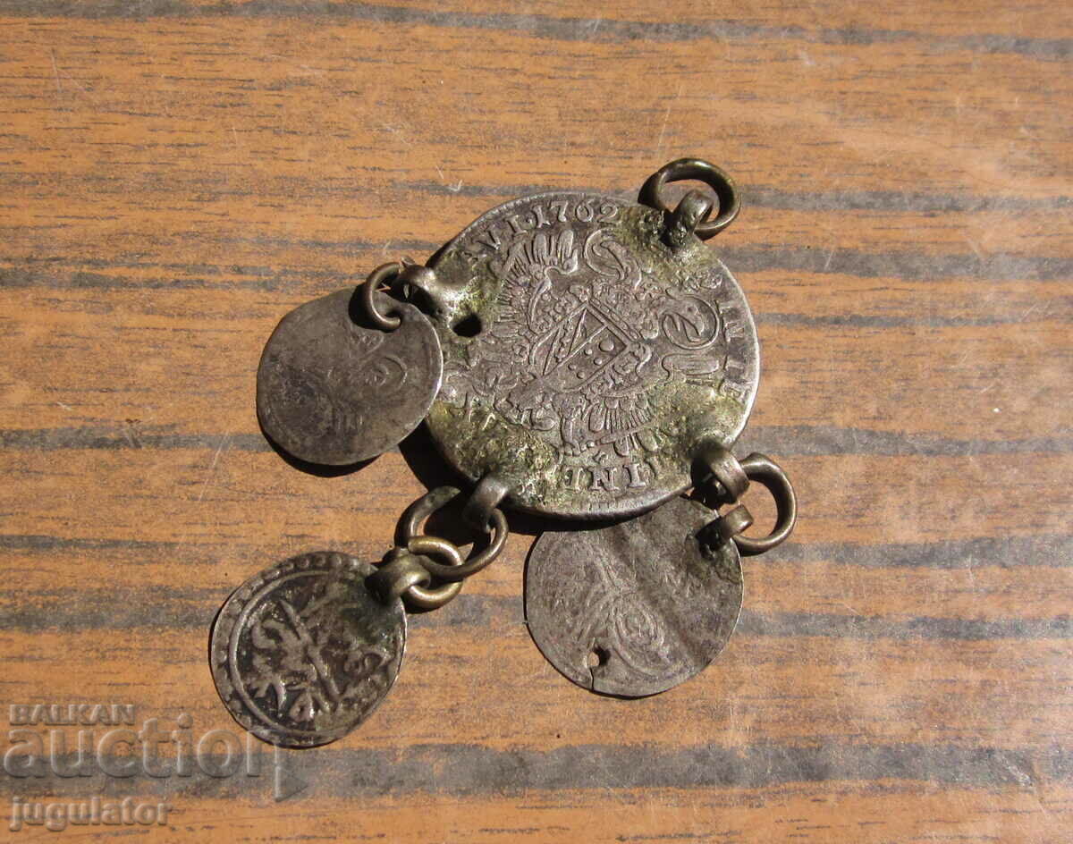 παλιά βουλγαρικά εθνογραφικά κοσμήματα από ασημένια φορεσιά - 7 παλιά βουλγαρικά εθνογραφικά κοσμήματα από ασημένια φορεσιά - 7