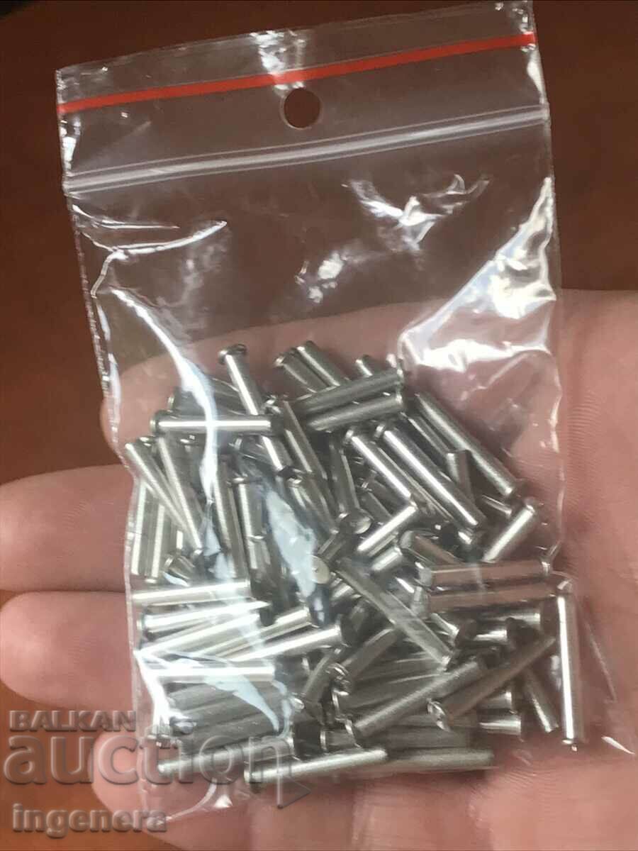 RIVET STEEL F3 X 20 MM NEW 200 PCS. - 5 RIVET STEEL F3 X 20 MM NEW 200 PCS. - 5