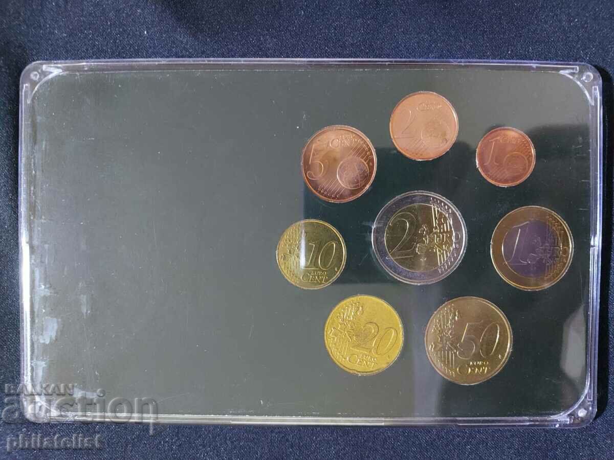 Auction Greece 2002-2005 - Euro set series from 1 cent to 2 euros Auction Greece 2002-2005 - Euro set series from 1 cent to 2 euros