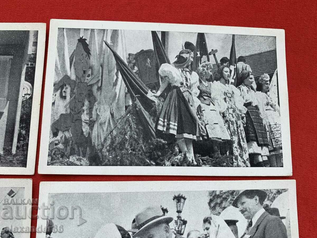 Delivery of Rare cards May 1, 1945. Bulgarian People's Deed