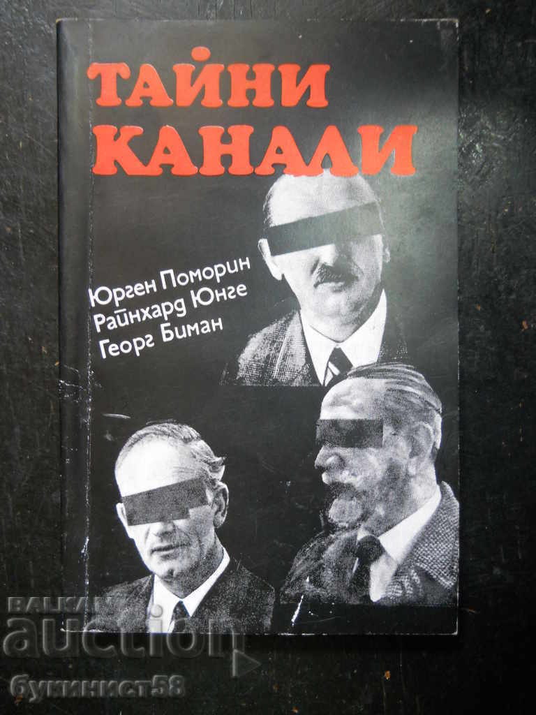 Юрген Поморин "Тайни канали"