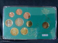 Финландия 2000-2004 - Евро сет от 1 цент до 2 евро + 50 пени